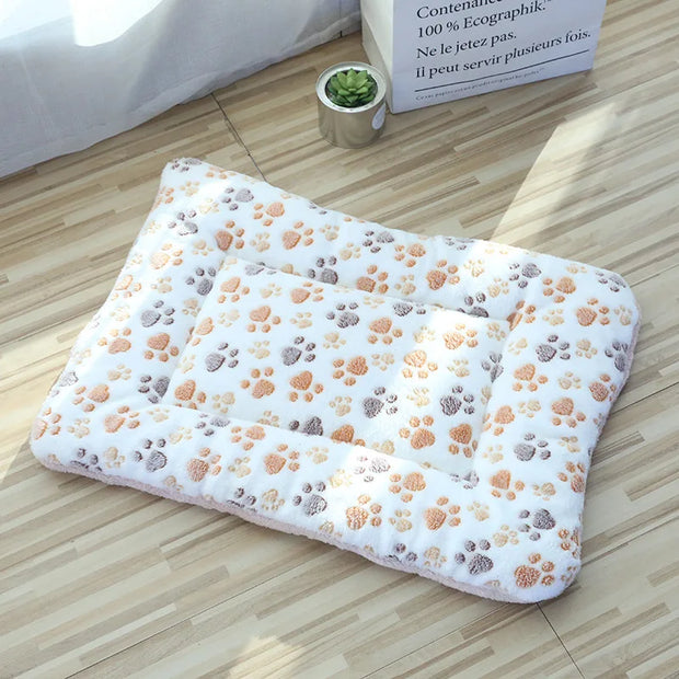 Short Plush Pet Sleeping Bed