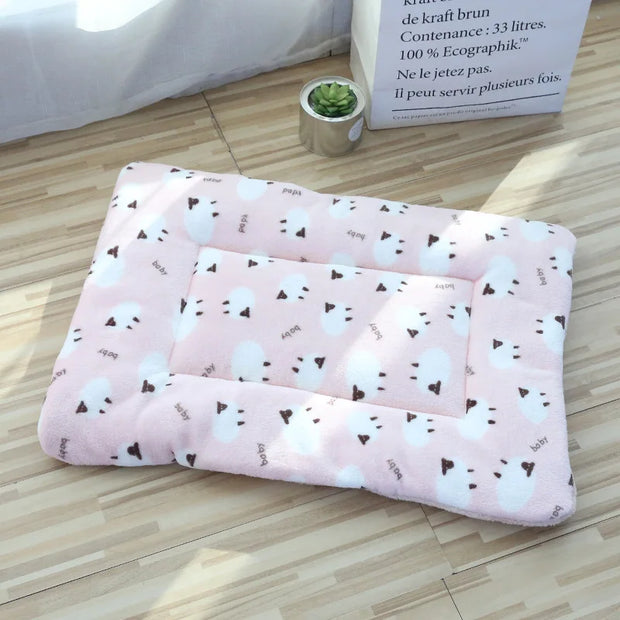 Short Plush Pet Sleeping Bed