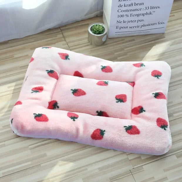 Short Plush Pet Sleeping Bed