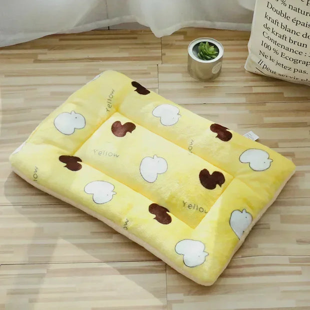 Short Plush Pet Sleeping Bed